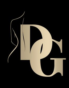 DG Dianna Guédez logo negro nombre